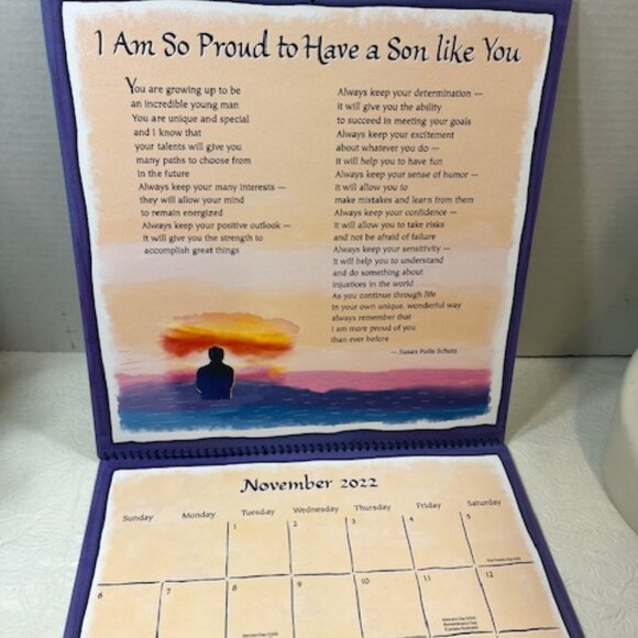 2022 "To My Son, I Love You" 12-Month Wall Calendar by Susan Polis Schutz - Picture 10 of 13